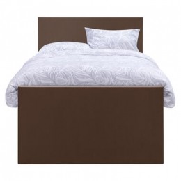 BoxspringmetvoetbordLivegaal-bruin-120x200cm-vierkantepoot-LeenBakker