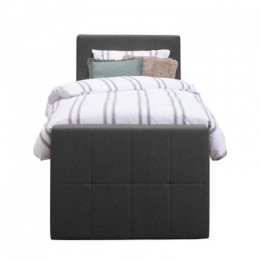 BoxspringmetvoetbordLivgeblokt-antraciet-90x200cm-slankepoot-LeenBakker