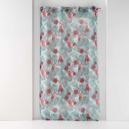 VitragesDouceurdintrieurPANNEAUAOEILLETS140x240CMVOILESABLEIMPRIMECARACASBLAN