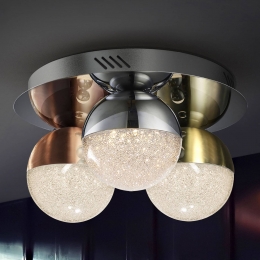 SchullerValenciaLEDplafondlampSpheremulticolour3-lamps
