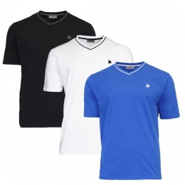 DonnayDonnayHeren-3-Pack-T-ShirtJason-ZwartWitCobalt