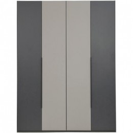 KledingkastMilaan4-deurs-grafietkiezel-236x180x58cm-LeenBakker
