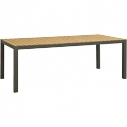 TuintafelToulon-antraciet-74x212x100cm-LeenBakker