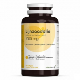 NaturalEnergyLijnzaadolieCaps60