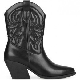 EnkellaarzenPoshByPoelmanJuulDamenCowboy-Stiefelette