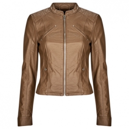 LerenJasVeroModaVMFAVODONACOATEDJACKETNOOS