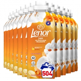 12xLenorWasverzachterAmberOrchidee42Wasbeurten882ml