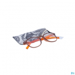PharmaglassesLeesbrilComp300Brownorange