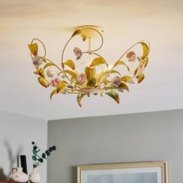 LuminexPlafondlampRosealskroonluchter5-lamps