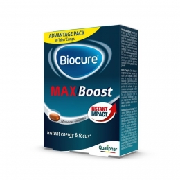 BiocureMAXBoostInstantEnergieConcentratie30Tabletten