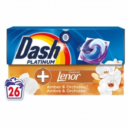 4xDashWasmiddelcapsules4in1PodsAmberOrchidee26stuks