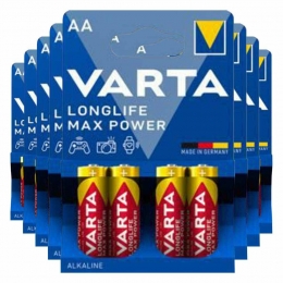 8xVartaLonglifeMaxPowerAlkalineBatterijenAA4stuks