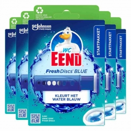 5xWCEendFreshDiscsHouderColoringBlue36ml