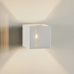 SOLLUXLIGHTINGWandlampTopicupdownvanaluminiumgrijs