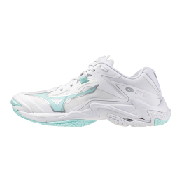 MizunoWAVELIGHTNINGZ8VolleybalschoenenWitBlauwTintDamesMaat43