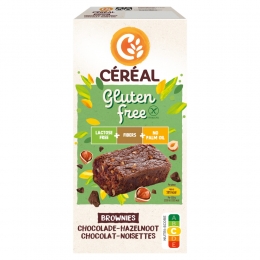 2xCralBrowniesChocoladeenHazelnootGlutenenLactosevrij150gr