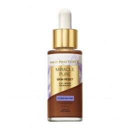 MaxFactorMiraclePure2in1SkinResetSerumFoundationVeryDeep30ml