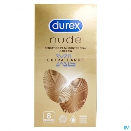 DurexNudeXlCondooms10Stuks