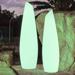 NewgardenLEDvloerlampFredowitkunststof140cm