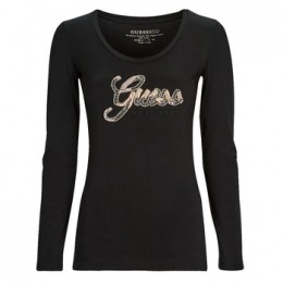 T-ShirtLangeMouwGuessLSSNGUESSSCRIPTTEE