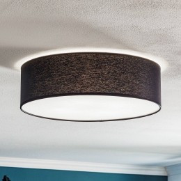 TKLightingPlafondlampRondodonkergrijs45cm