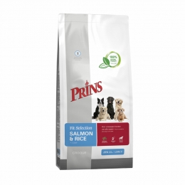 PrinsFitSelectionZalmRijstHondenvoer15kg