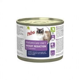PrinsNatureCareDietKattenvoerNatWeightReductionDiabetic200gr