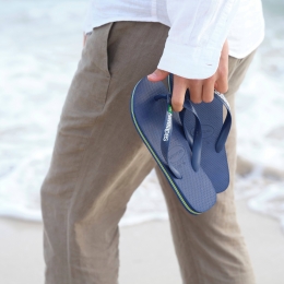 HavaianasBrasilSlippersblauwRubber