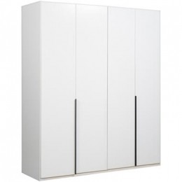 KledingkastMilaan4-deurs-wit-208x180x58cm-LeenBakker