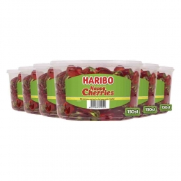 6xHariboHappyCherries150stuks