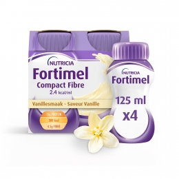 FortimelCompactFiber24kcalVanille4x125ml