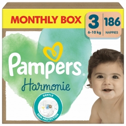 PampersHarmonieLuiersMaat36-10kg186stuks