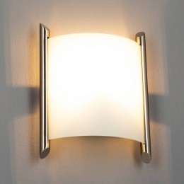 LindbywandlampFilippa20cmnikkelglasE27