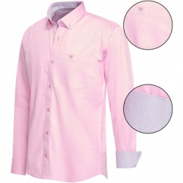 OverhemdCappuccinoItaliaRegularFitOverhemdPink