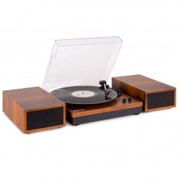 FentonRP165retroplatenspelermetBluetoothenspeakers-Bruin