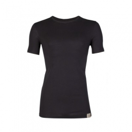 RJBodywearT-ShirtRoundNeckBlackStretch