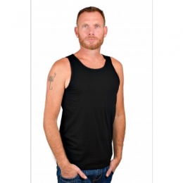 RJBodywearMenSingletBlack
