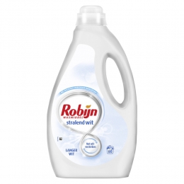 RobijnVloeibaarWasmiddelStralendWit60Wasbeurten3liter
