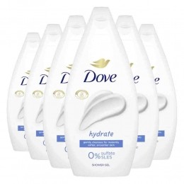 6xDoveDouchecrmeHydrate450ml