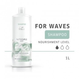 WellaProfessionalsNutricurlsWavesShampoo1000ml