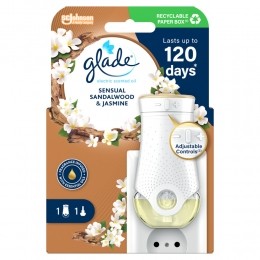6xGladeElectricScentedOilHouderSensualSandalwoodJasmine