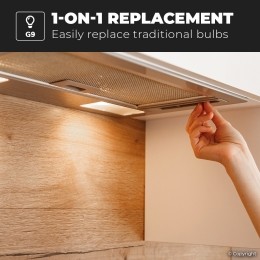 10xG9LEDLamp-22Watt200lumen-4000KNeutraalwit-230V-Vervangt22WattT4halogeen