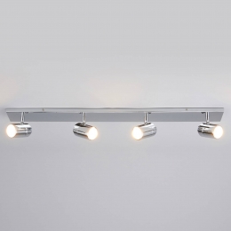 LindbyBadkamerplafondlampDejan85cm4-lampschroomIP44