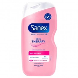6xSanexDouchegelSkinTherapyAntiDryness450ml