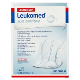 LeukomedSkinSensitive8xmx10cm10Stuks