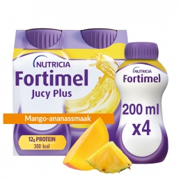 FortimelJucyPlusMangoAnanas4x200ml