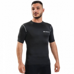 GivovaBaselayerFunctioneelshirtCorpus2zwart