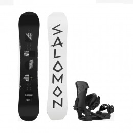 SalomonCraftinclTriggerBindingSnowboardSetHeren157W
