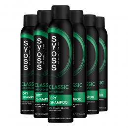6xSyossAnti-GreaseDroogshampoo200ml