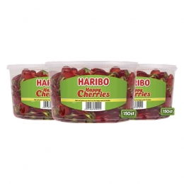 3xHariboHappyCherries150stuks
